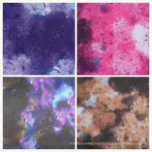 Oxford 600d High Density PVC/PU Galaxy Printing Polyester Fabric (S3)